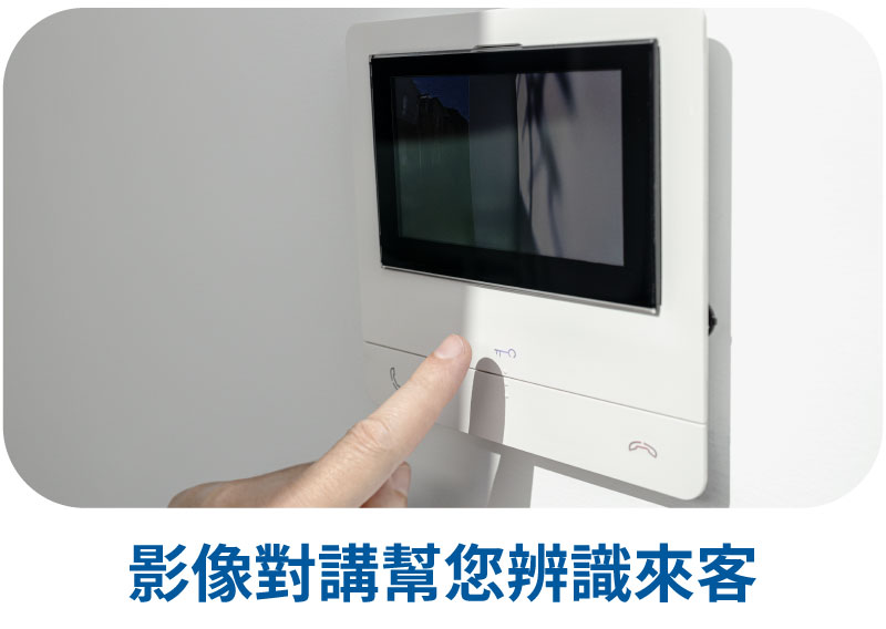 室內對講機安裝後的功能介紹