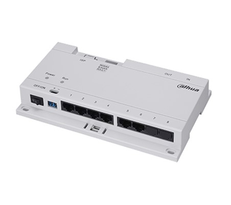 大華對講機專用網路PoE交換器DHI-VTNS1060A