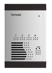 hometek對講機【HEP-15H】單按鍵門口機