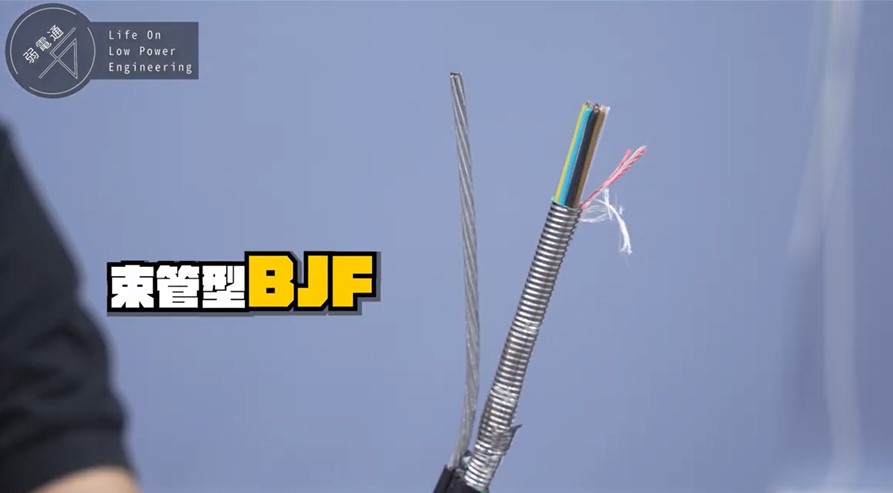 光纜種類1.束管型鎧裝
