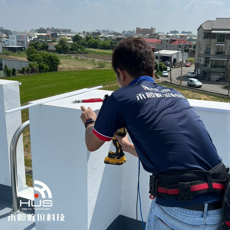 雲林虎尾監視器安裝案例:連棟透天住家