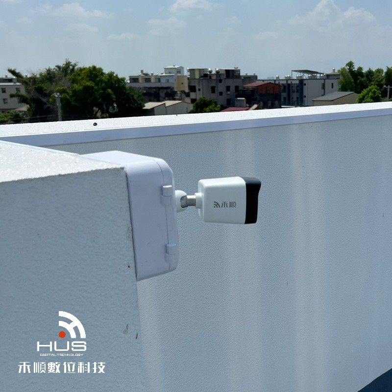 雲林虎尾監視器安裝案例:連棟透天住家露台