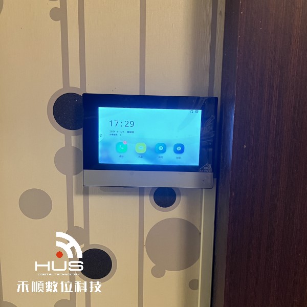 住家透天對講機更換案例:舊對講機改換裝觸控式螢幕影像對講機