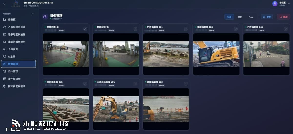 基隆港智慧工地整合案例