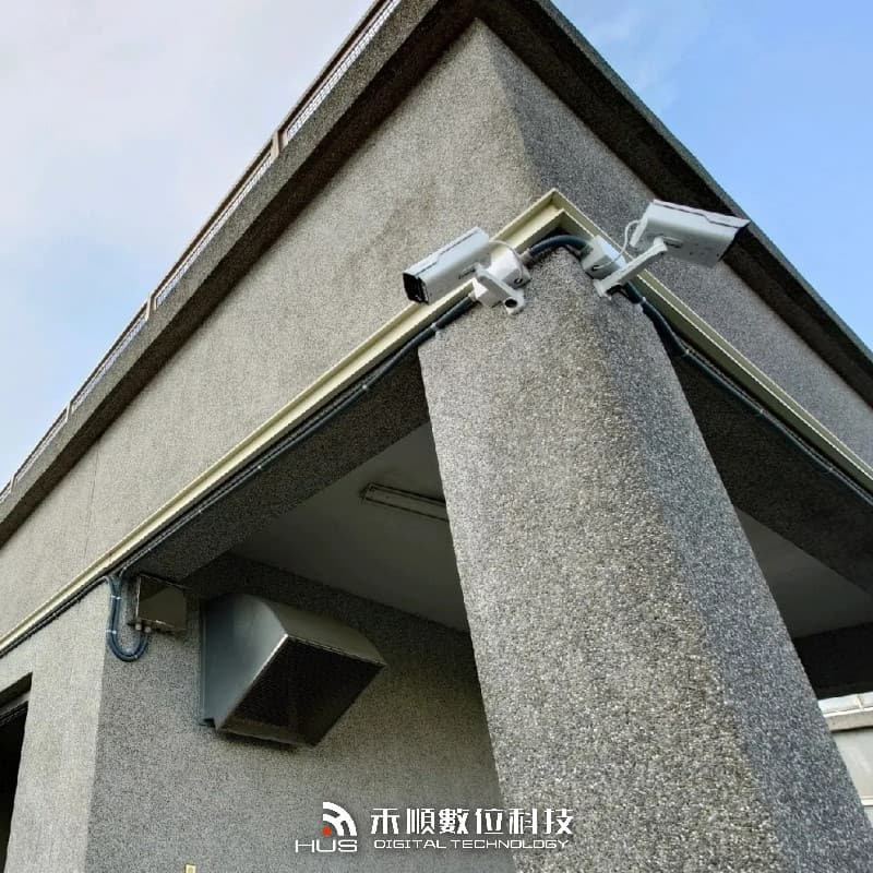 屏東廠區監視器安裝案例:宙光攝影機